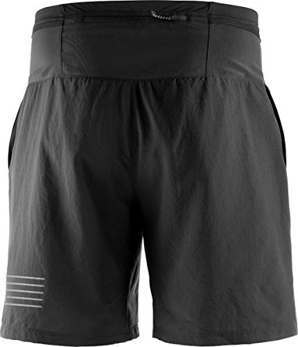 SALOMON XA Training Short M Shorts Deportivos, Mezcla de sintéticos, Hombre, Negro