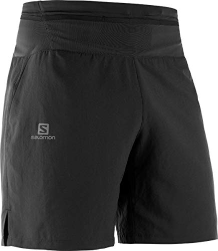 SALOMON XA Training Short M Shorts Deportivos, Mezcla de sintéticos, Hombre, Negro