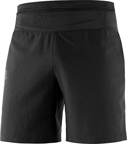 SALOMON XA Training Short M Shorts Deportivos, Mezcla de sintéticos, Hombre, Negro