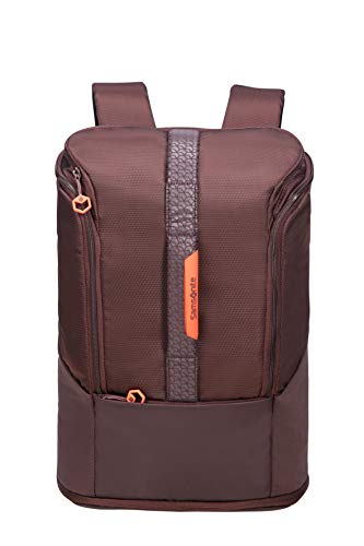Samsonite Hexa-Packs - Laptop Backpack Medium Expandable - Sport Mochila Tipo Casual 49 cm, 26 Morado (Aubergine)