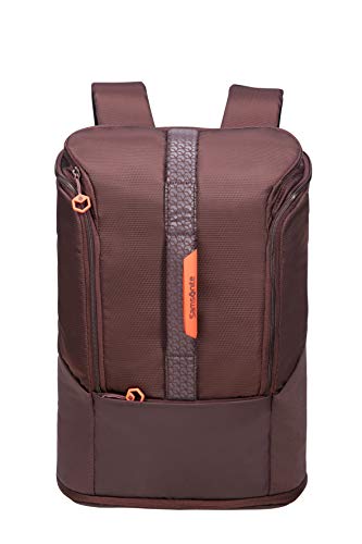 Samsonite Hexa-Packs - Laptop Backpack Medium Expandable - Sport Mochila Tipo Casual 49 cm, 26 Morado (Aubergine)