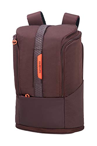 Samsonite Hexa-Packs - Laptop Backpack Medium Expandable - Sport Mochila Tipo Casual 49 cm, 26 Morado (Aubergine)