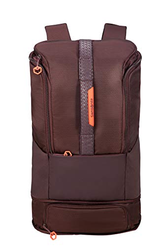 Samsonite Hexa-Packs - Laptop Backpack Medium Expandable - Sport Mochila Tipo Casual 49 cm, 26 Morado (Aubergine)