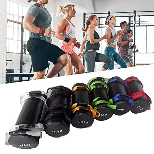 Sandbag Bolsas De Arena 5/10/15/20/25/30 kg,Bolsa de Pesas con Bolsas de Relleno para Trabajo Pesado para Ejercicios de Entrenamiento Funcional y potenciamiento Muscular