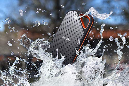 SanDisk Extreme Pro - Portable SSD de 1 TB y hasta 1050 MB/s con USB-C, de diseño robusto y resistente al agua