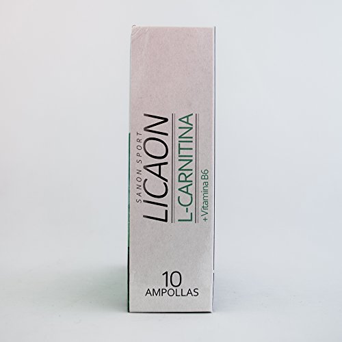 SANON - SANON SPORT LICAON L-Carnitina + Vitamina B6 10 ampollas de 10 ml