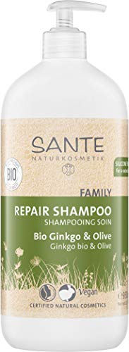 Sante Naturkosmetik Kur Champú Ginkgo y orgánicos de oliva 950 ml, 1 paquete (1 x 950 ml)