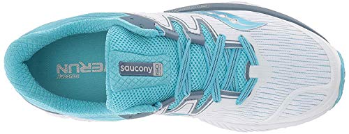 Saucony Guide Iso - Zapatillas de running para mujer, color Blanco, talla 44.5 EU