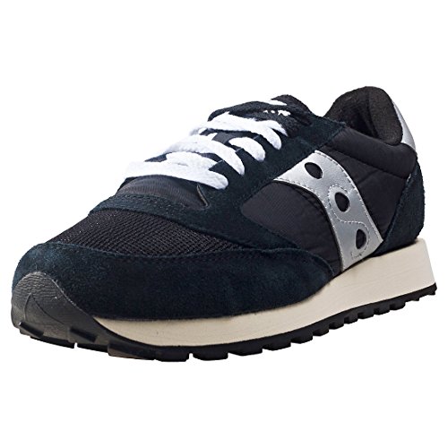 Saucony Jazz Original Vintage, Zapatillas de Cross para Hombre, Negro (Black/White), 48 EU