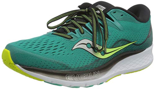 Saucony Ride ISO 2, Zapatillas de Running para Hombre, Verde (Verde 37), 45 EU