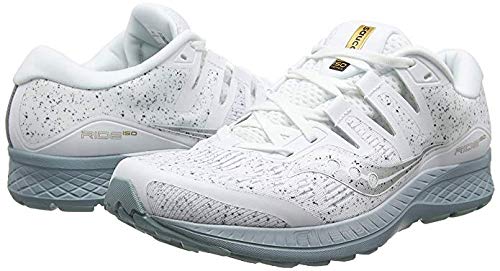 Saucony Ride ISO, Zapatillas de Running para Hombre, Blanco (White 40), 42.5 EU