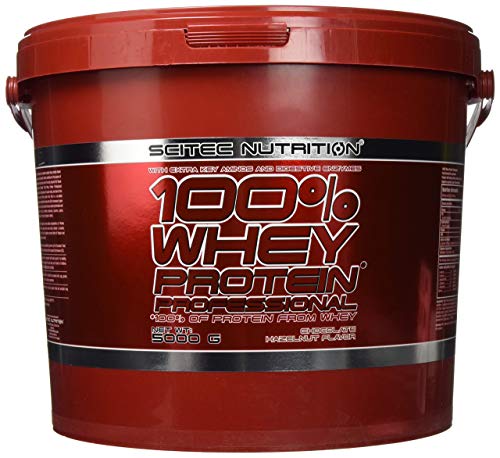 Scitec Nutrition - 100% whey protein professional, 5000g sabor chocolate avellana