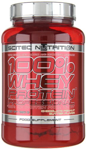 Scitec Nutrition 100% Whey Protein Professional Proteína Chocolate – Mantequilla de cacahuate 920 g