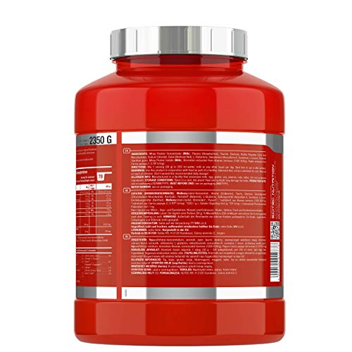 Scitec Nutrition 100% Whey Protein Professional Proteína con Sabor de Fresa - 2350 g