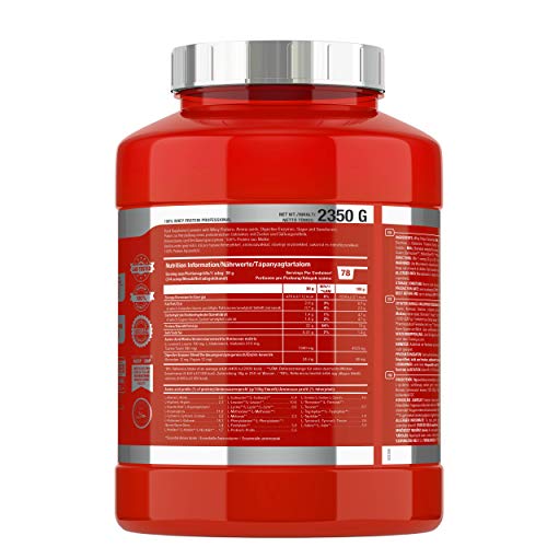 Scitec Nutrition 100% Whey Protein Professional Proteína Vainilla y Frutas de Bosque 2350 g