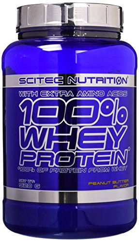 Scitec Nutrition 100% Whey Protein Proteína Crema Cacahuete - 920 g