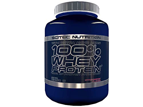 Scitec Nutrition 100% Whey Protein Proteína Fresa - 2350 g