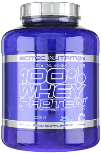 Scitec Nutrition 100% Whey Protein Proteína Vainilla - 2350 g