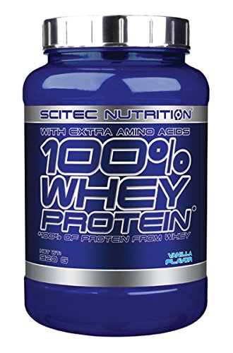 Scitec Nutrition 100% Whey Protein Proteína Vainilla - 920 g