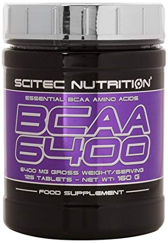Scitec Nutrition BCAA 6400 Aminoácidos ramificados 125 caps