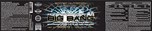 Scitec Nutrition Big Bang 3.0 fórmula pre-entrenamiento naranja 825 gr