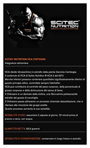 Scitec Nutrition HCA-Chitosan controladores de peso 100 cápsulas
