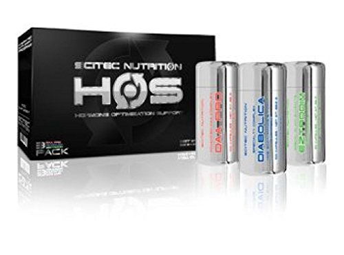 Scitec Nutrition - H.O.S. Trio Pack, Programa para 25 días