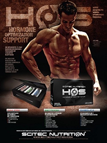 Scitec Nutrition - H.O.S. Trio Pack, Programa para 25 días