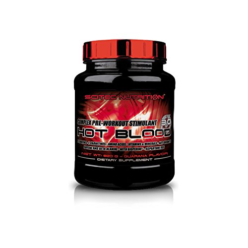 scitec Nutrition – Hot Blood 3.0 – Naranja de fruta de la pasión – Net WT: 820 g