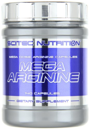 Scitec Nutrition Mega Arginine Aminoácidos - 140 Cápsulas