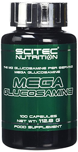 Scitec Nutrition Mega Glucosamine Productos Con Glucosamina y Condroitina - 112.8 gr, 100 Cápsulas