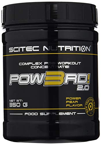 Scitec Nutrition Pow3rd! 2.0 fórmula pre entrenamiento Pera 350 gr