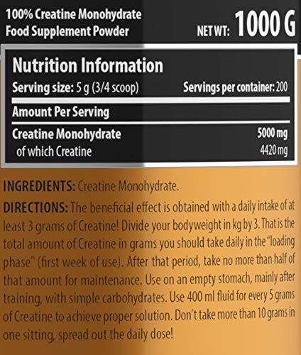 Scitec Nutrition Suplemento Dietético de Creatina - 1000 gr