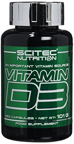 Scitec Nutrition Vitamin-D3 vitamina 250 cápsulas