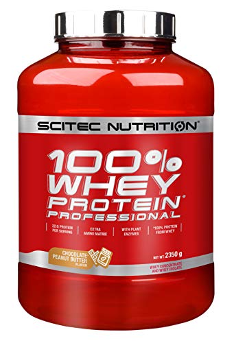 Scitec Nutrition Whey Protein Professional Proteína Chocolate - Mantequilla de cacahuate 2350 g