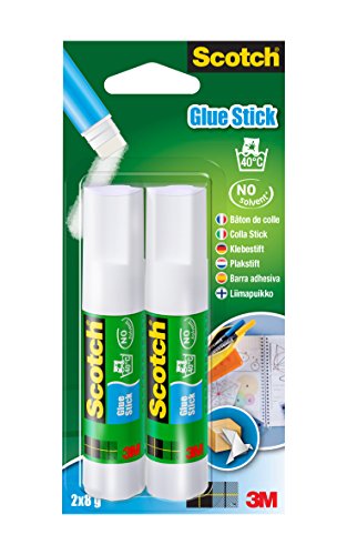 Scotch 6216C - Pack de 2 barras adhesivas, 8 g