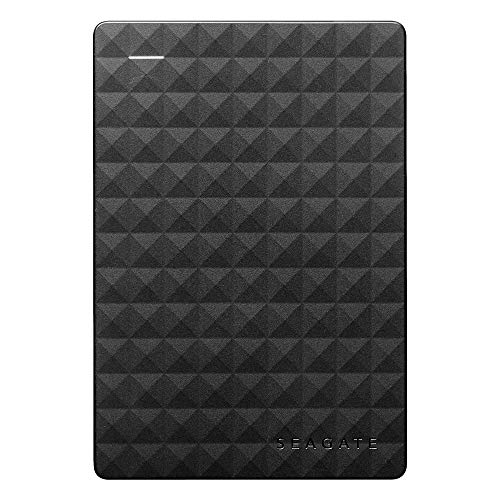 Seagate Expansion Portable, 5 TB, Disco duro externo, HDD de escritorio, USB 3.0 para PC, ordenador portátil y Mac (STEA5000402)