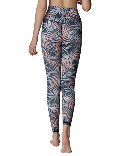 SENXINGYAN Leggings Mujer Cintura Alta Deportes Yoga Largos Elásticos y Transpirables Para Pantalones Gym Fitness de Running Ejercicio Mallas,Negro,L