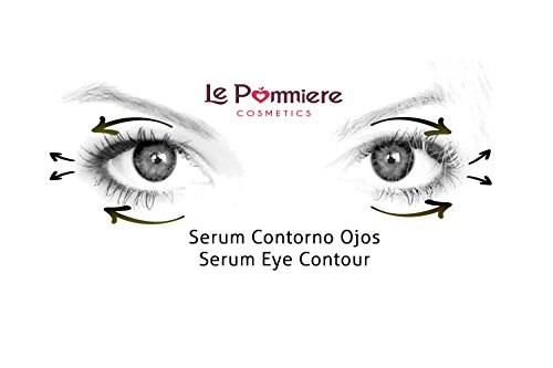 Serum contorno ojos 30ml con ácido hialurónico y colágeno. Crema Anti edad con pantenol vitamina B5 para una piel suave y tersa. Antiarrugas hidratante con Elastina, glicerina para Bolsas y ojeras
