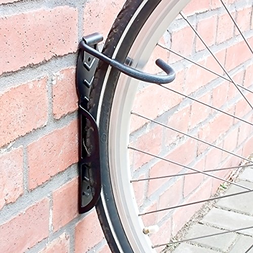 Set de 2 soportes de pared para bicicleta - Soporta hasta 25 kg cada uno