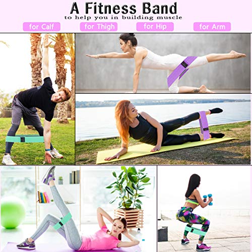 Set de bandas de resistencia, 15 piezas kit bandas gomas elasticas fitness musculacion para bandas de ejercicio, para Fitness Strength Slim Yoga Equipo de gimnasio en casa para hombres / mujeres