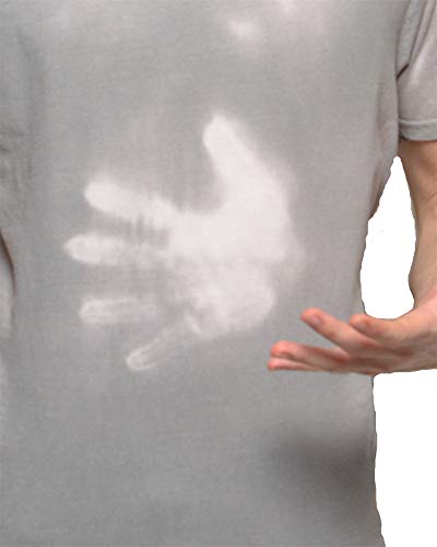 Shadow Shifter - Camiseta unisex que cambia de color, sensible al calor, cambio de color - Gris - 3X-Large