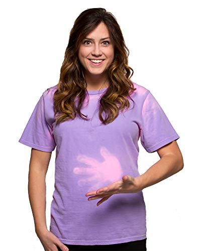 Shadow Shifter - Camiseta unisex que cambia de color, sensible al calor, cambio de color - Morado - XX-Large