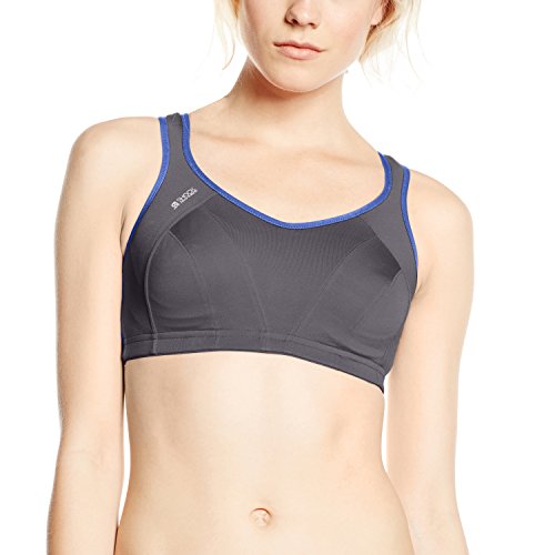 Shock Absorber Active Multi Sports, Sujetador Deportivo Para Mujer, Gris (Dark Grey), 75E EU