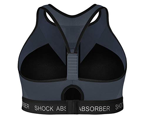 Shock Absorber Infinity Power Bra Sujetador Deportivo, Noir (Ardoise-Noir 0bx), 90B para Mujer