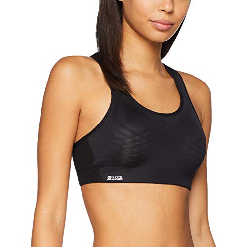 Shock Absorber Ultimate Fly Bra Sujetador Deportivo, Multicolor (Noir/Gris 05x), 95C para Mujer