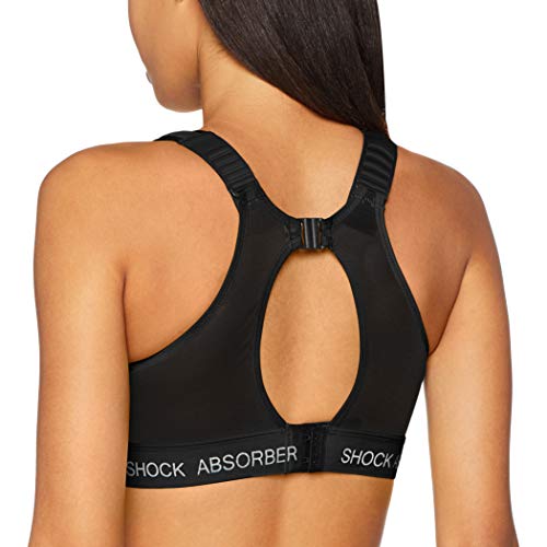 Shock Absorber Ultimate Run Bra Padded Sujetador Deportivo, Negro (Noir Bsv), 95B para Mujer