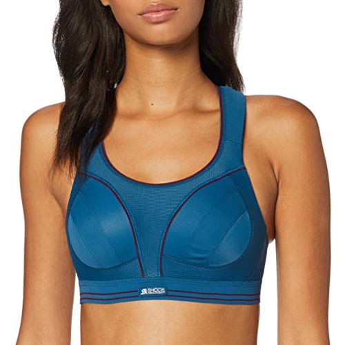 Shock Absorber Ultimate Run Bra Sujetador Deportivo, Azul (Bleu D'hiver 0az), 80A para Mujer