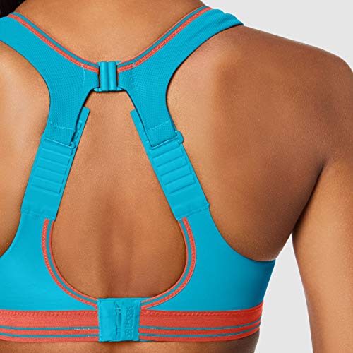 Shock Absorber Ultimate Run Bra, Sujetador Deportivo para Mujer, Azul (Bleu Lagune), 85A (70A EU)