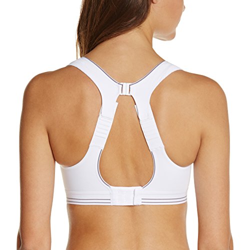 Shock Absorber Ultimate Run Bra, Sujetador Deportivo para Mujer, Blanco (Blanco), 90B